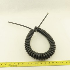 18AWG 20C 18/20 Multi Conductor Shielded Communication Coiled Cable Pigtail 46″