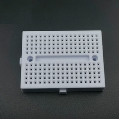 6 Pcs Mini Breadboard Kit 170 Tie Points White Jumper Wires Electronics Circuit