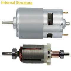775 High Power DC Motor 12V 24V 12000 RPM High Torque Ball Bearing Motor DIY