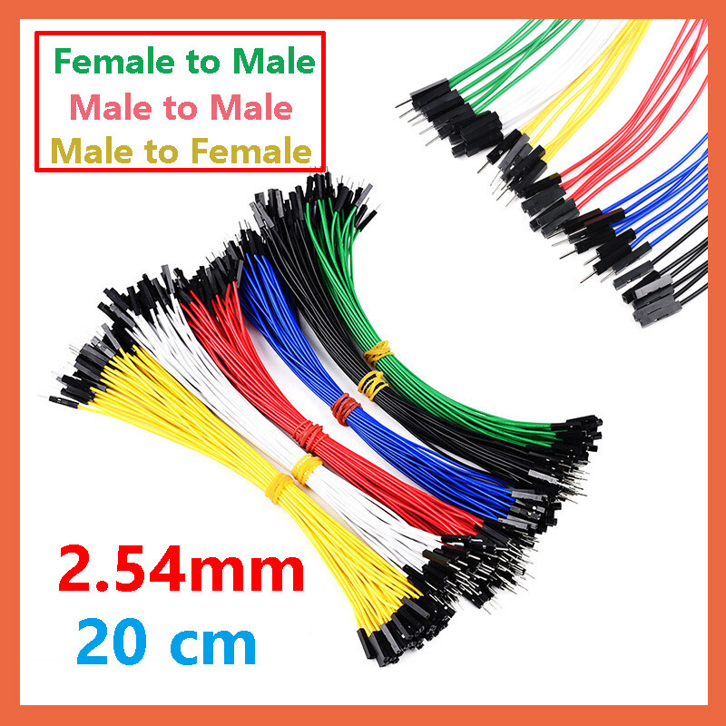 Dupont Cables Male TO Female Female to Female Jumper Breadboard Wire Pi Arduino