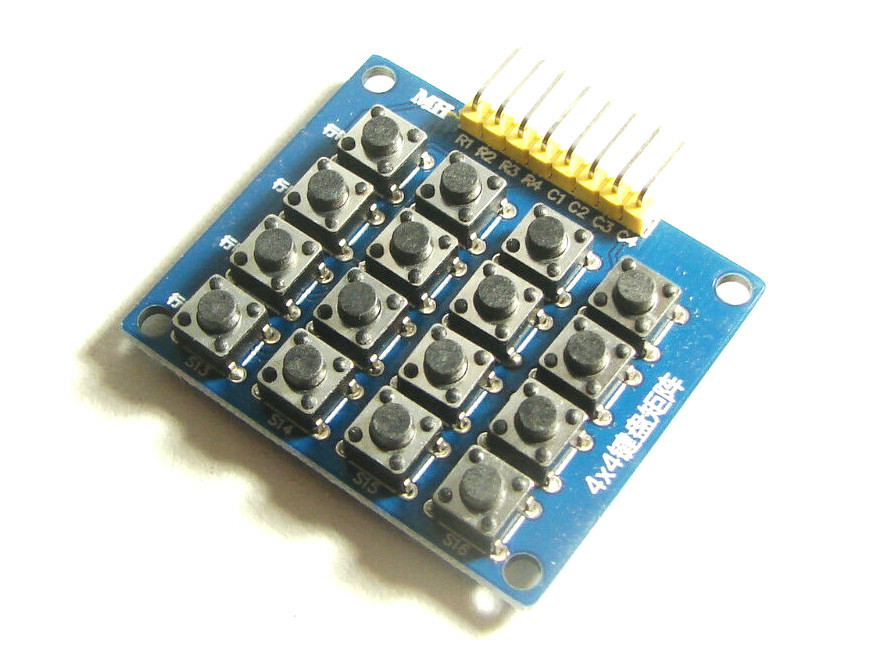 Arduino 4×4 Matrix 16 Keypad Keyboard Module