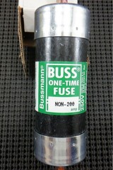 Bussmann NON-200 Class H 200A 250V One-Time Buss Fuse