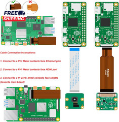 for Raspberry Pi Camera Module 3 12MP IMX708 75°(D) Autofocus