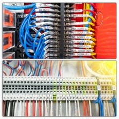 4 Pcs 8 Positions Terminal Block 300V 20A 9.5mm Pitch Dual Rows Strip
