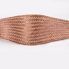 Pure Copper Expandable Metal Braided Shield Sleeving Tube Power Audio Cable Wire