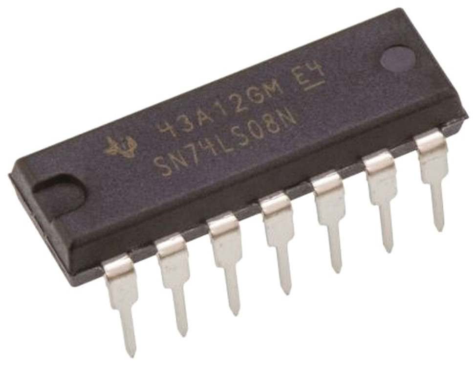 10PCS SN74LS08N 74LS08 Quadruple 2-Input Positive-AND Gates IC