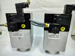 Agilent Varian NW40-A/O Pneumatic Vacuum Valve Block L6281-333 Aluminum Semicon