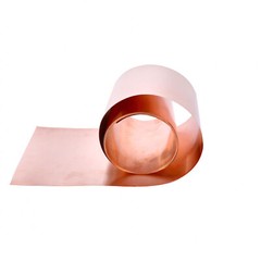 5mm-300mm Width 99.9% Copper Sheet Roll Metal Foil Plate 0.07mm-0.2mm Thick