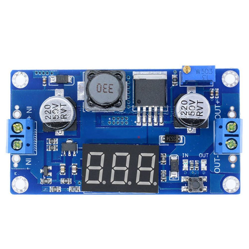 4.5-32V to 5V-52V XL6009 Boost Step-up Module+LED Voltmeter DC-DC Boost module