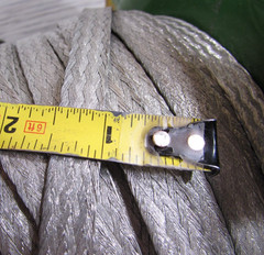 1/2″ BRAIDED GROUND STRAP 6 AWG 240 Stranded Tinned Copper Flat Braid 25Lbs.