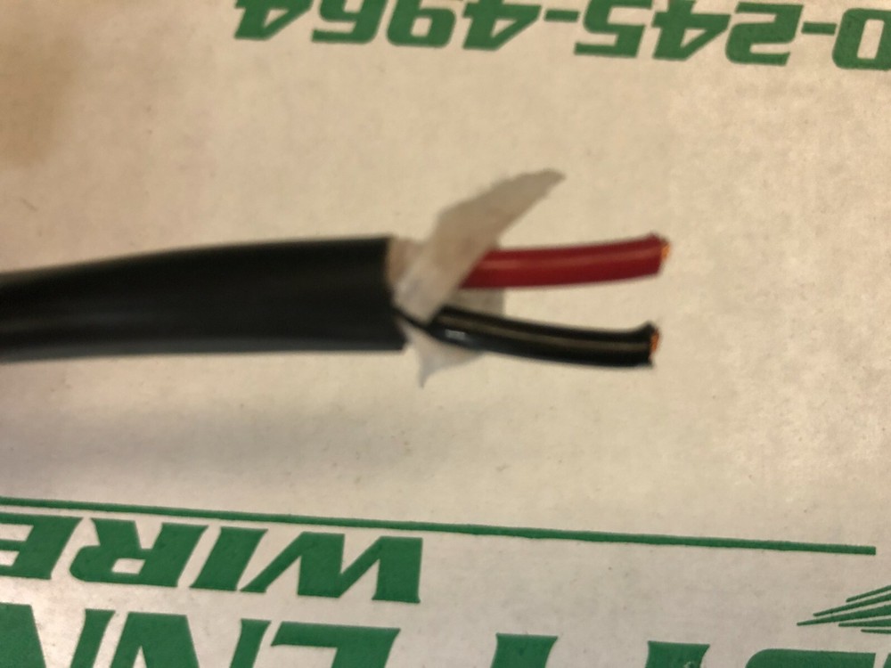 25′ West Penn Wire AQ226 1 Pair 14 AWG Stranded Outdoor Aquaseal Cable