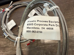 3 OF THE PLASTIC PROCESS EQUIPMENT ADT-10120U THERMOCOUPLES FREE SHIPPING. NEW!!