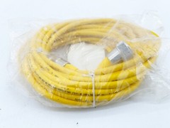 New Turck RSM RKM 50-8M Double Ended Cordset M/F Connector 18AWG U2282-28