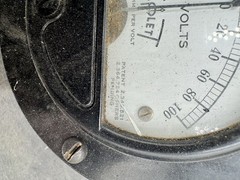 Triplett Model Volt Meter Dial Gauge