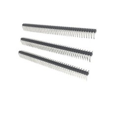 [10x] 1×40 Pin 2.54mm Right Angle Single Row Male Pin Header Connector – 90 deg