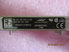 GE Critical Power – QHW075A1 -DC-DC Converter, PCB Mount, 75W, 48VDC to 5VDC/15A