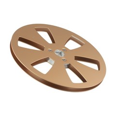 Aluminum 1PCS Empty Reel for 7 Inch Tape Silver/Blue/Black/Gold Options