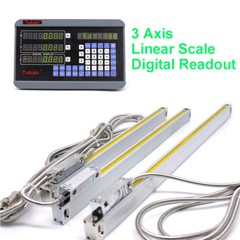 150+300+600mm Linear Scale 3Axis Digital Readout DRO Display full Kit, US STOCK