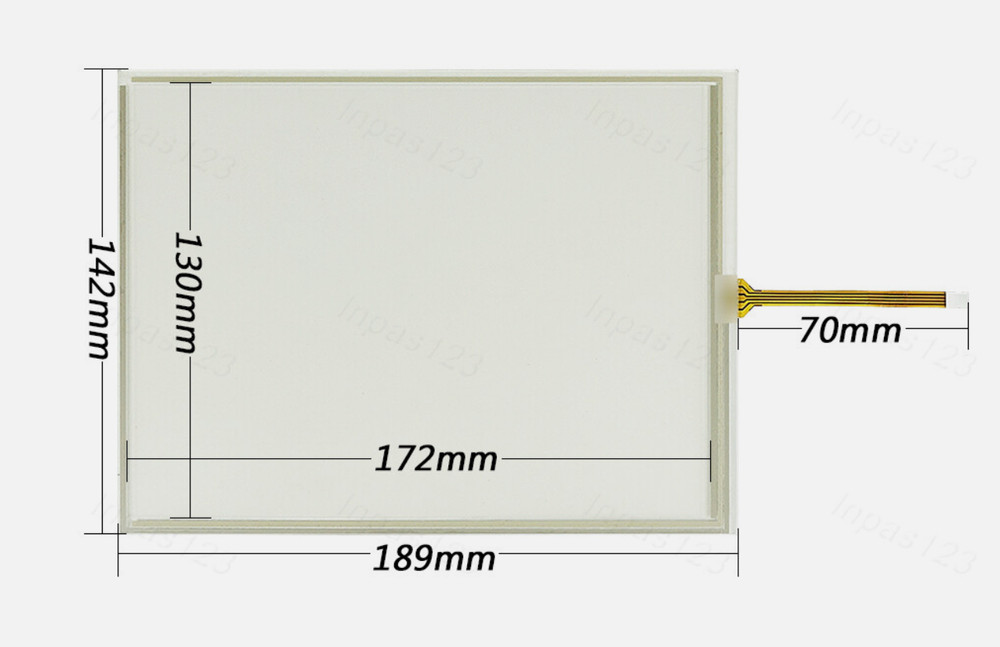 QTY:1 For KUKA KRC4 00-168-334 KR C4 00-168-334 Touch screen glass 1z,k8p