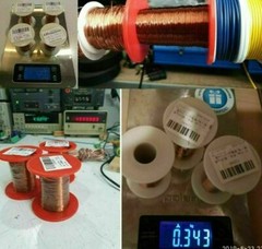 100g Weight Enamelled Copper Magnet Wire For DIY Motor Generator Coil Winding