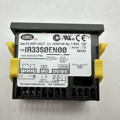 CAREL IR33S0EN00 Temperature Controller 230V 25mA IP65 USED