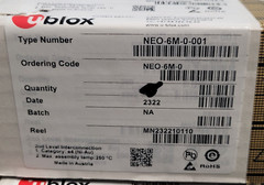 (1 PC) NEO-6M-0-001 U-BLOX 6 GPS module ROM, crystal LCC,12x16mm
