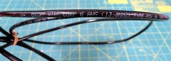 Encore Wire 6g Black Stranded Copper Wire – Approx. 11′