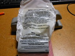 RAYCHEM HEAT SHRINK SEMI-RIGID MOLDED BOOT # 202D232-3 NSN: 5970-01-110-1206