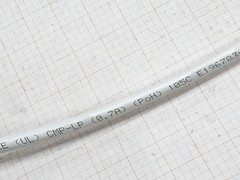 Panduit PUP6AHD04WH-G 23/4P Cat6A Vari-MaTriX HD Network Cable Plenum White/50ft