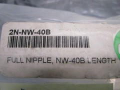 KF40 Vacuum Foreline Tube, Full Nipple, NW-40B Length, 405448