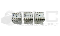 LOT OF 3 ALLEN BRADLEY 700DC-MB400* /A CONTROL RELAY 300VAC 10A