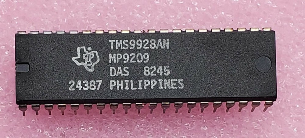 Texas Instruments – TMS9928A- TMS9928AN – IC. Video Display Processor