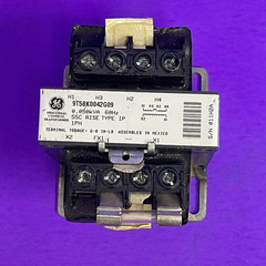 GE 9T58K0042G09 Transformer 0.050 kVA Pri: 220-240V or 440-480V Sec: 110-120V