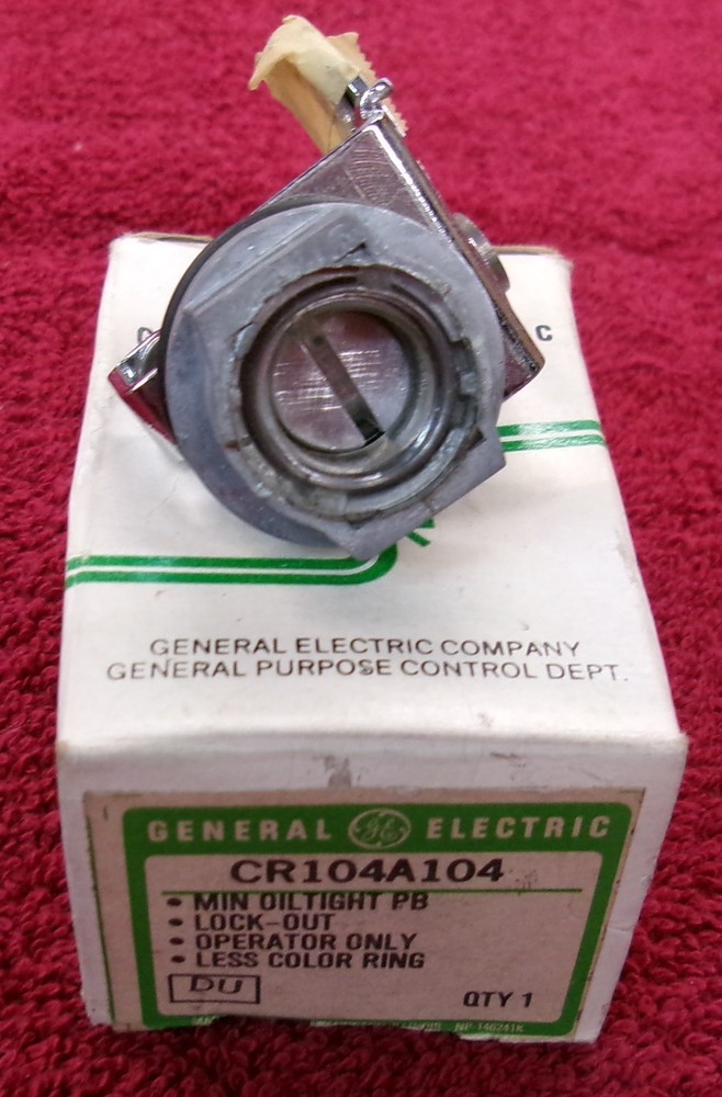 General Electric CR104A104 Lock Out less Color Ring