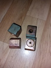 USSR Vintage Big Heavy Loads Wolfram contacts lot 2 pcs NEW (open box)
