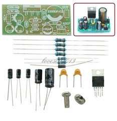 DC 9-24V DIY Kit TDA2030A Electronic Audio Power Amplifier Board Mono 18W NEW