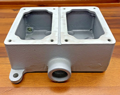 Appleton EFDC275-NL-Q Control Station Mounting Body Electrical Box 2-Gang New