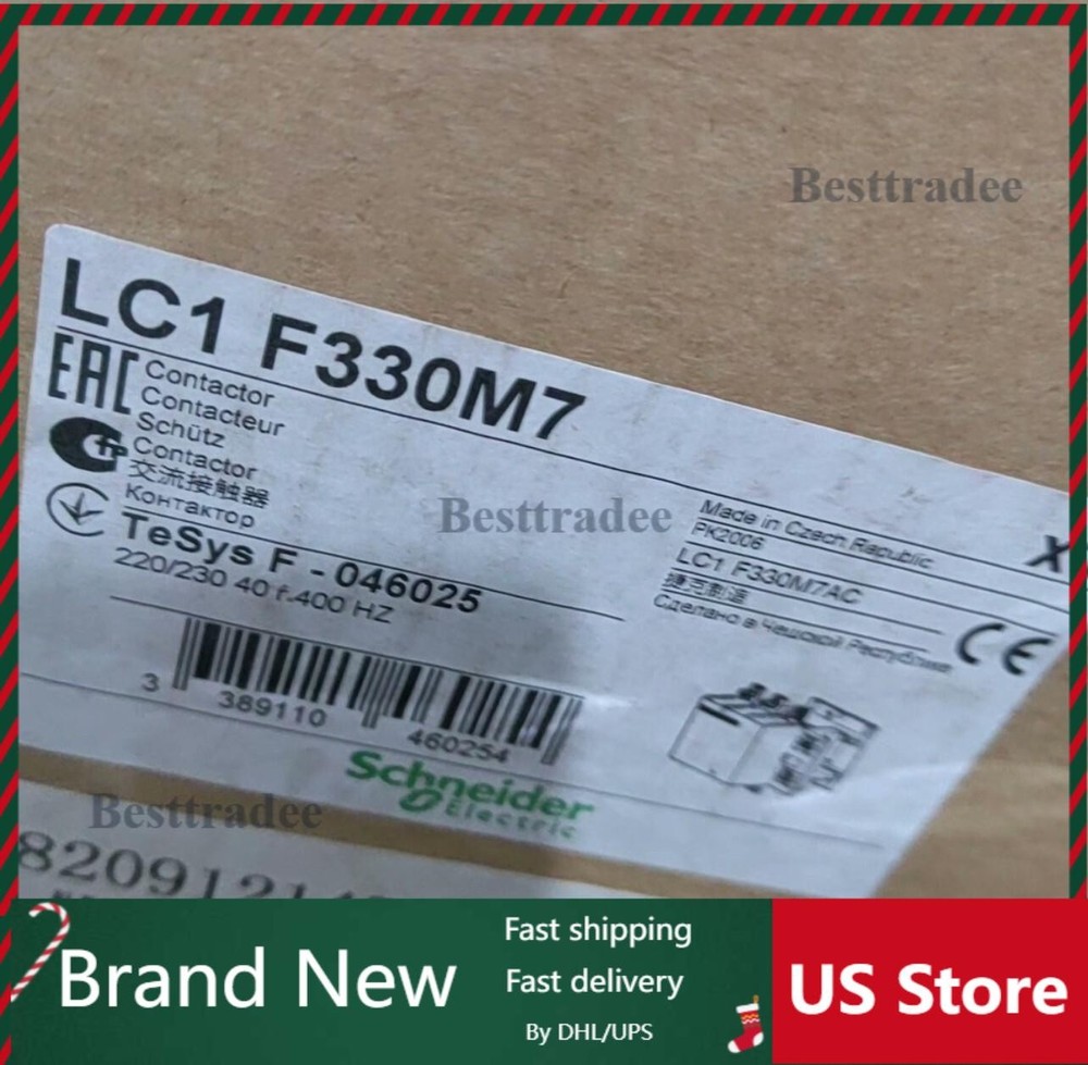 one New snd Contactor LC1F330M7 330A 220V 50/60Hz Fast Ship
