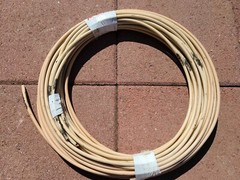 💥#6 AWG Copper THHN THWN-2 Building Wire 600V ( 33 feet) WHITE used
