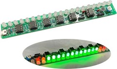 DIY Voice Control Music Audio Display Spectrum Lamp Kit USB Soldering Practice