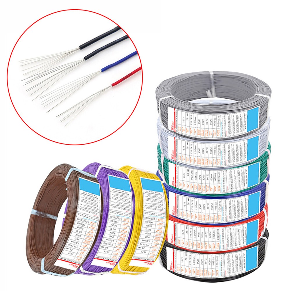 UL1571 Flexible Soft Electrical Wire Silicone Cable Tinned Copper 26/28/30/32AWG