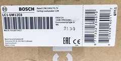 Bosch LC1-UM12E8 Ceiling Loudspeaker