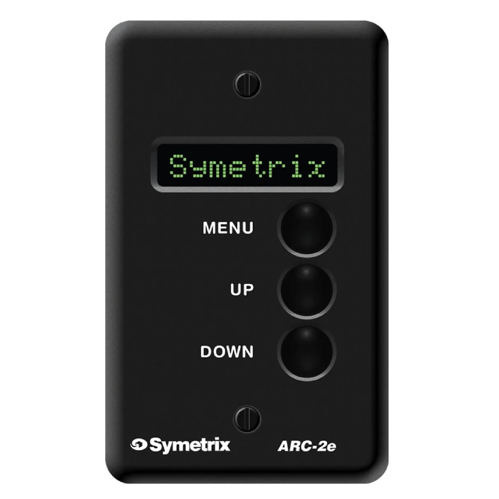 Symetrix Adaptive Remote Control ARC-2e(black)-Brand new in box, out of warranty