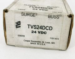 New Bussmann TVS24DCD Surge Suppressor 24VDC 10AWG