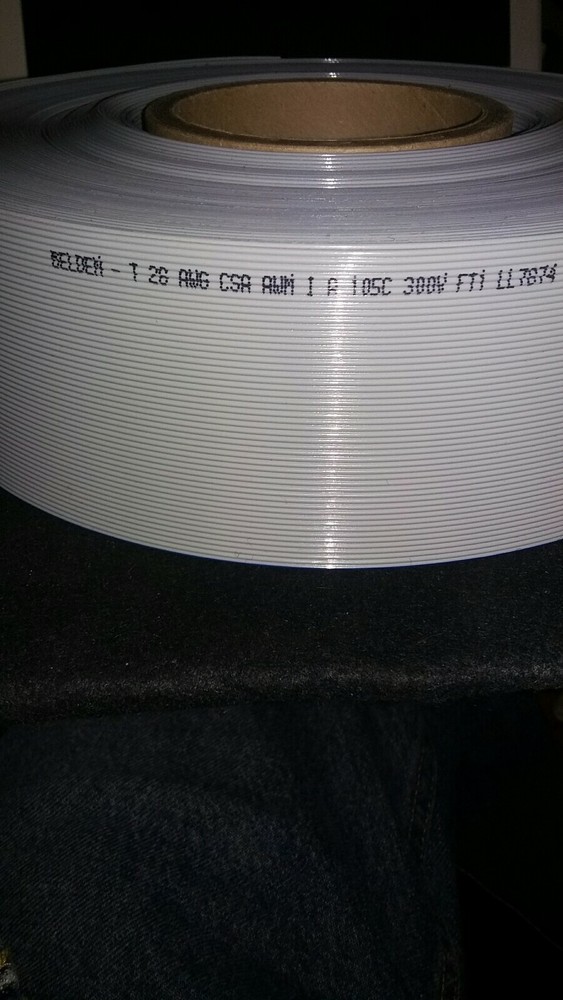 Belden 9L26050 50 conductor 26 awg ribbon cable $7.95 per 10ft.