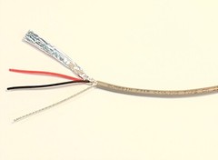 Quabbin Wire P/N 7315 22 AWG 2C Shielded Audio Cable eq. Belden 8451 50 feet