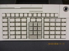 New, Toshiba, 00DN087 67KEY-Pearl White POS KEYBOARD