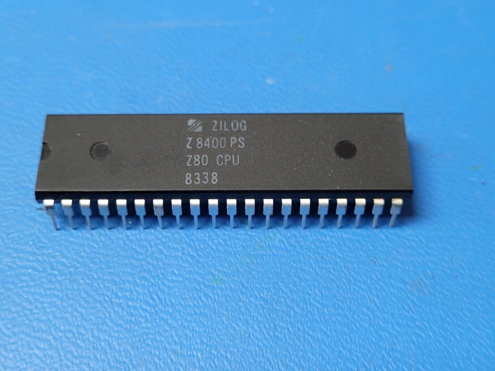 (1 PC) Z8400PS(Z80-CPU) ZILOG Microprocessor 8-Bit NMOS PDIP40