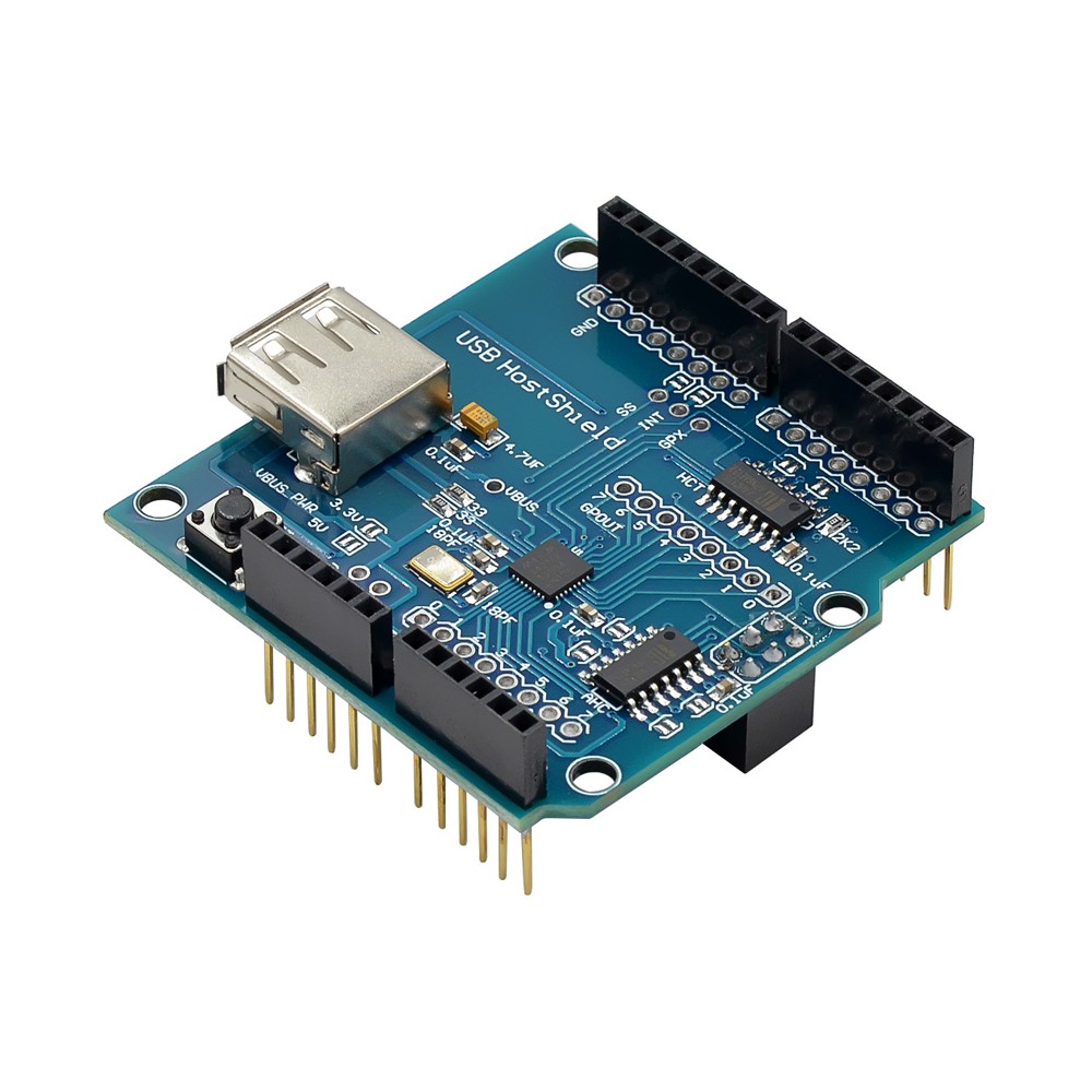 For Arduino USB Host Shield Compatible with Google Android ADK Support UNO MEGA