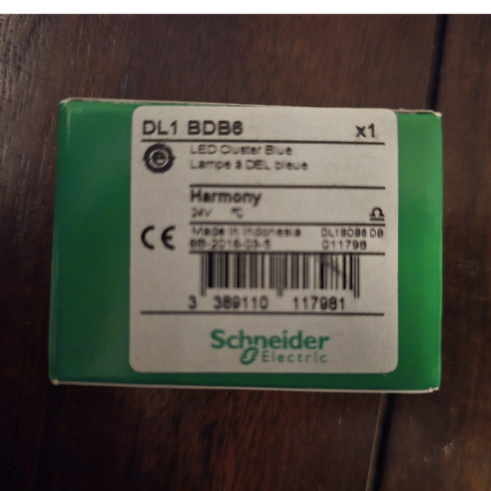 Schneider Electric Harmony DL1BDB8 LED Cluster Blue 24V LED Indicator Module